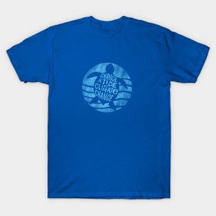 Change the Tide of Climate Change Turtle T-Shirt